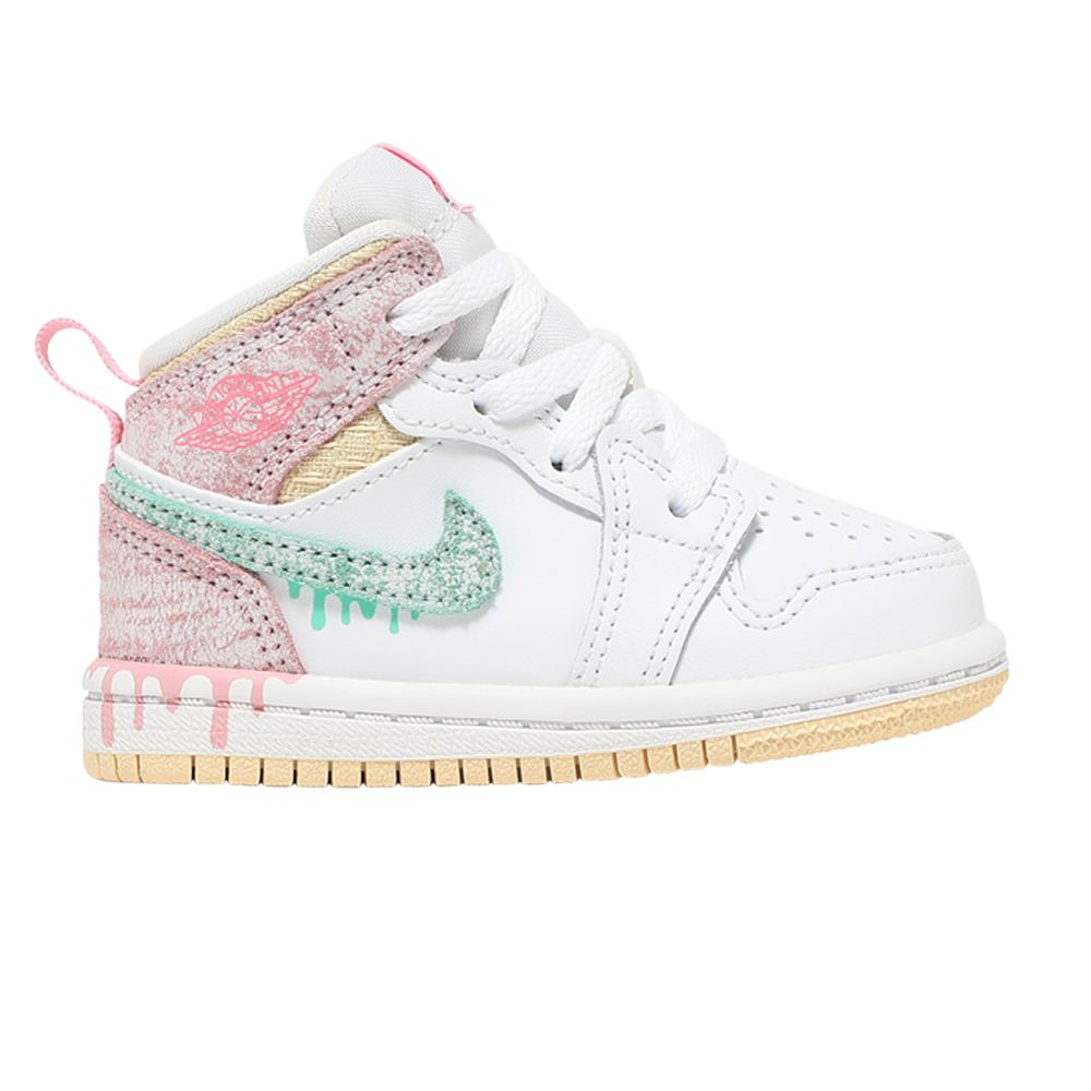 Air Jordan 1 Mid SE TD 'Ice Cream' | White | Infant Size 6