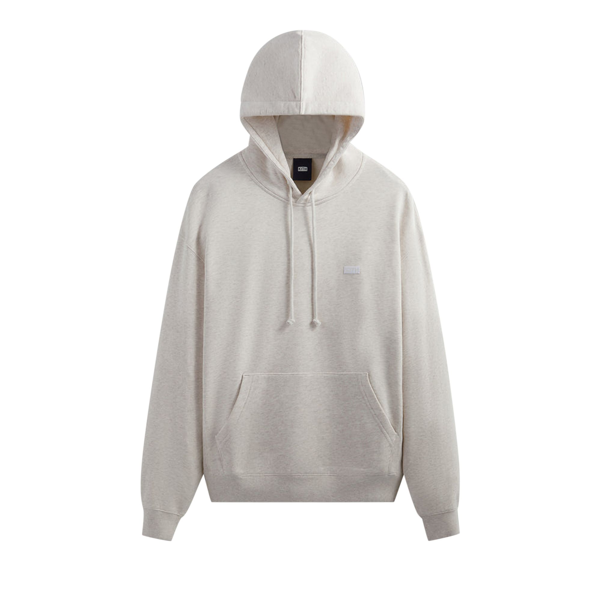 Pre-owned Kith Williams Iii Hoodie 'heather Oatmeal' | Cream | Men's Size Xxl