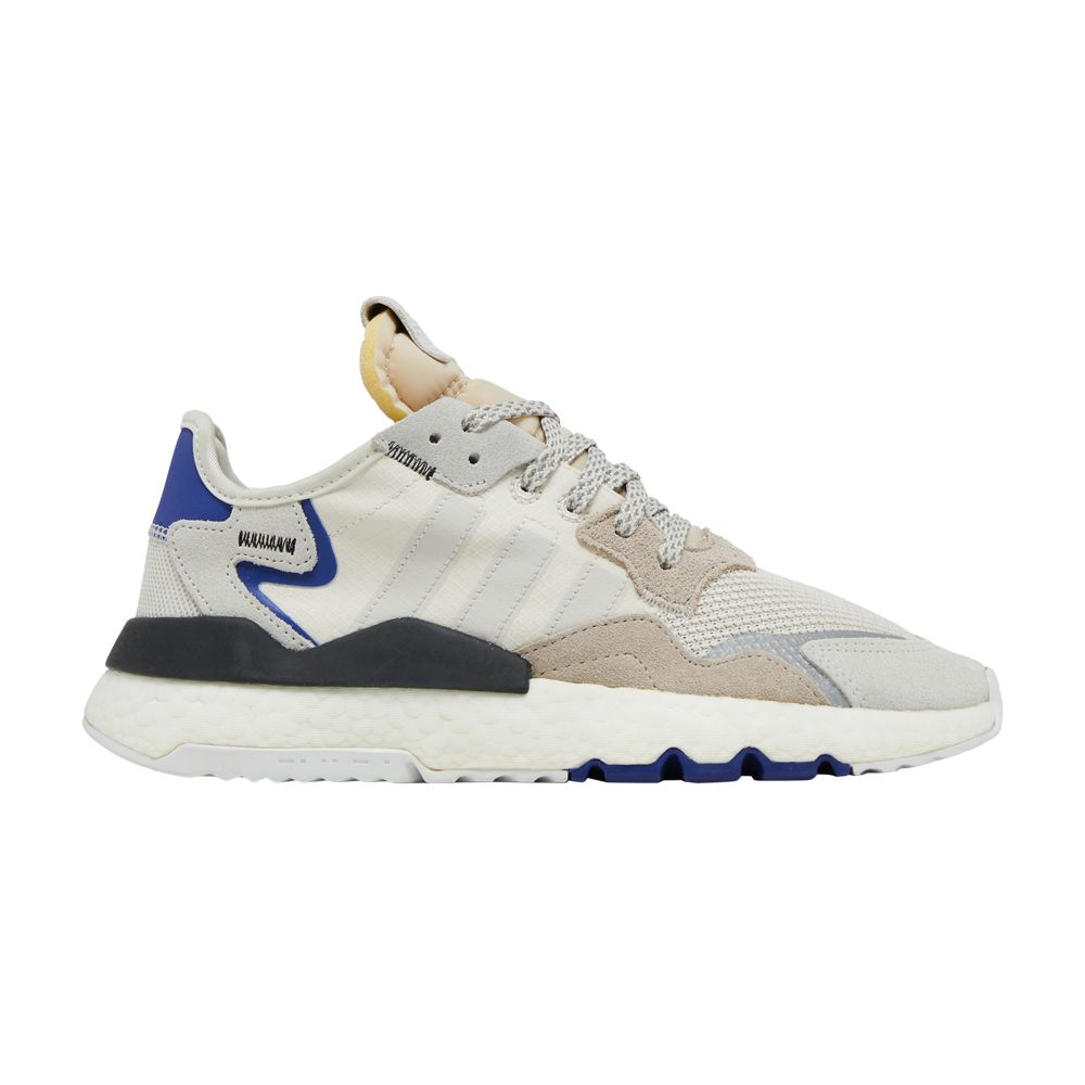 adidas Nite Jogger 'White Active Blue' | Men's Size 11.5