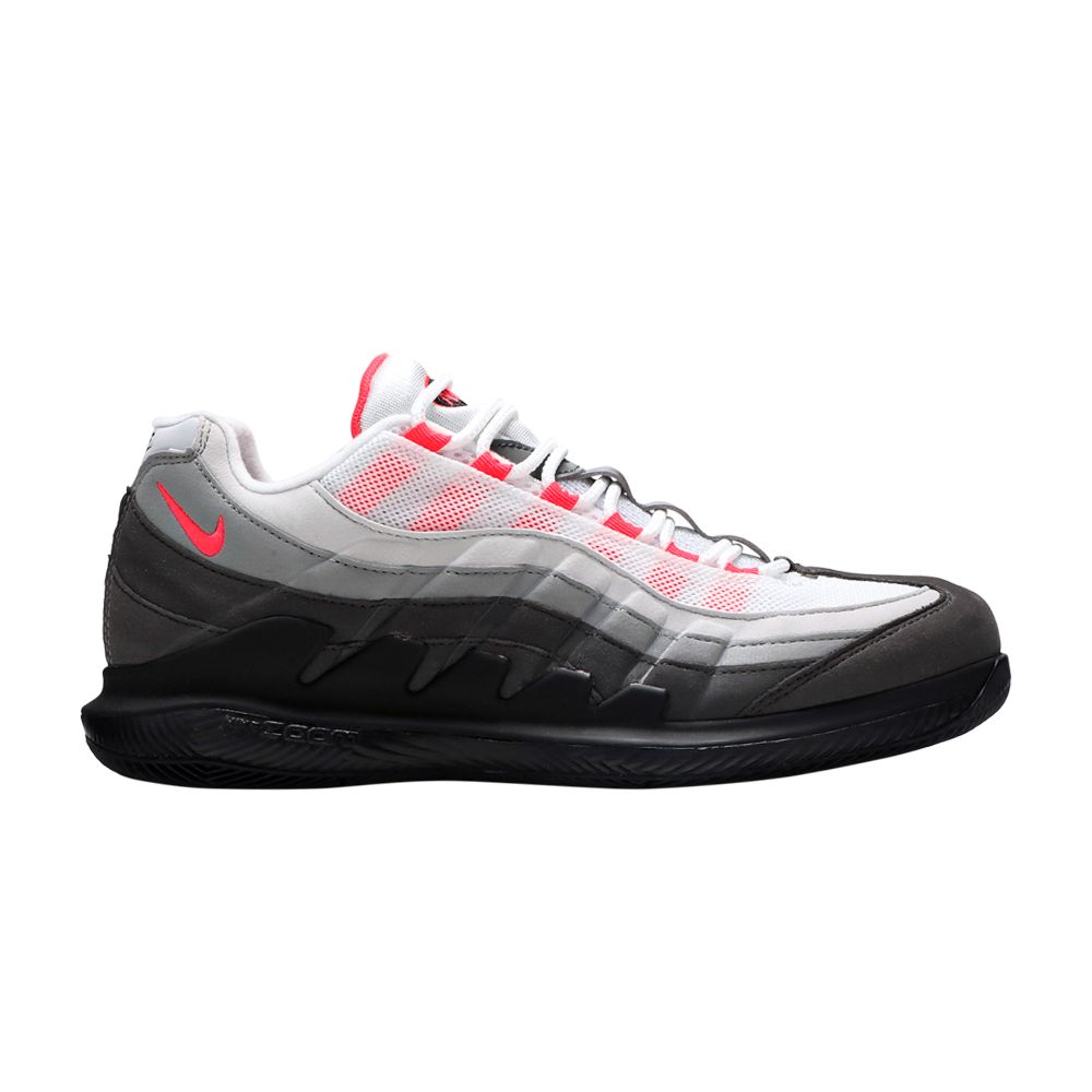 Nike NikeCourt Zoom Vapor X Air Max 95 'Solar Red' | White | Men's Size 10