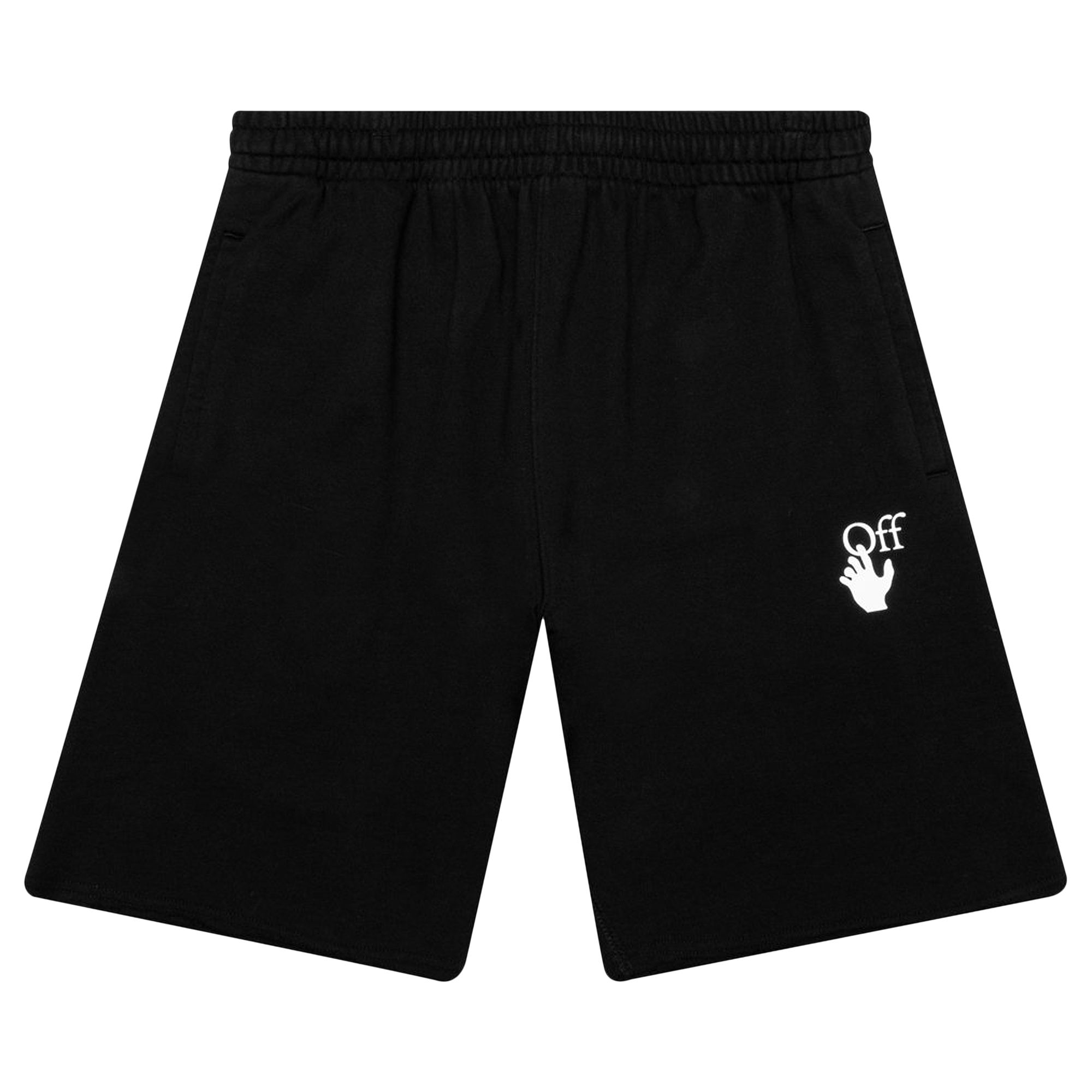 Off-White Marker Sweatshorts 'Black/Fuchsia' | Men's Size M