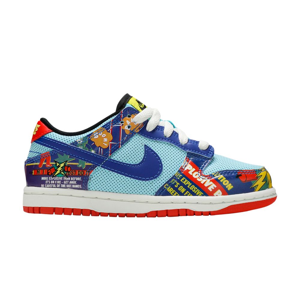 Nike Dunk Low PS 'Chinese New Year - Firecracker' | Red | Kid's Size 11 - DD8479-446
