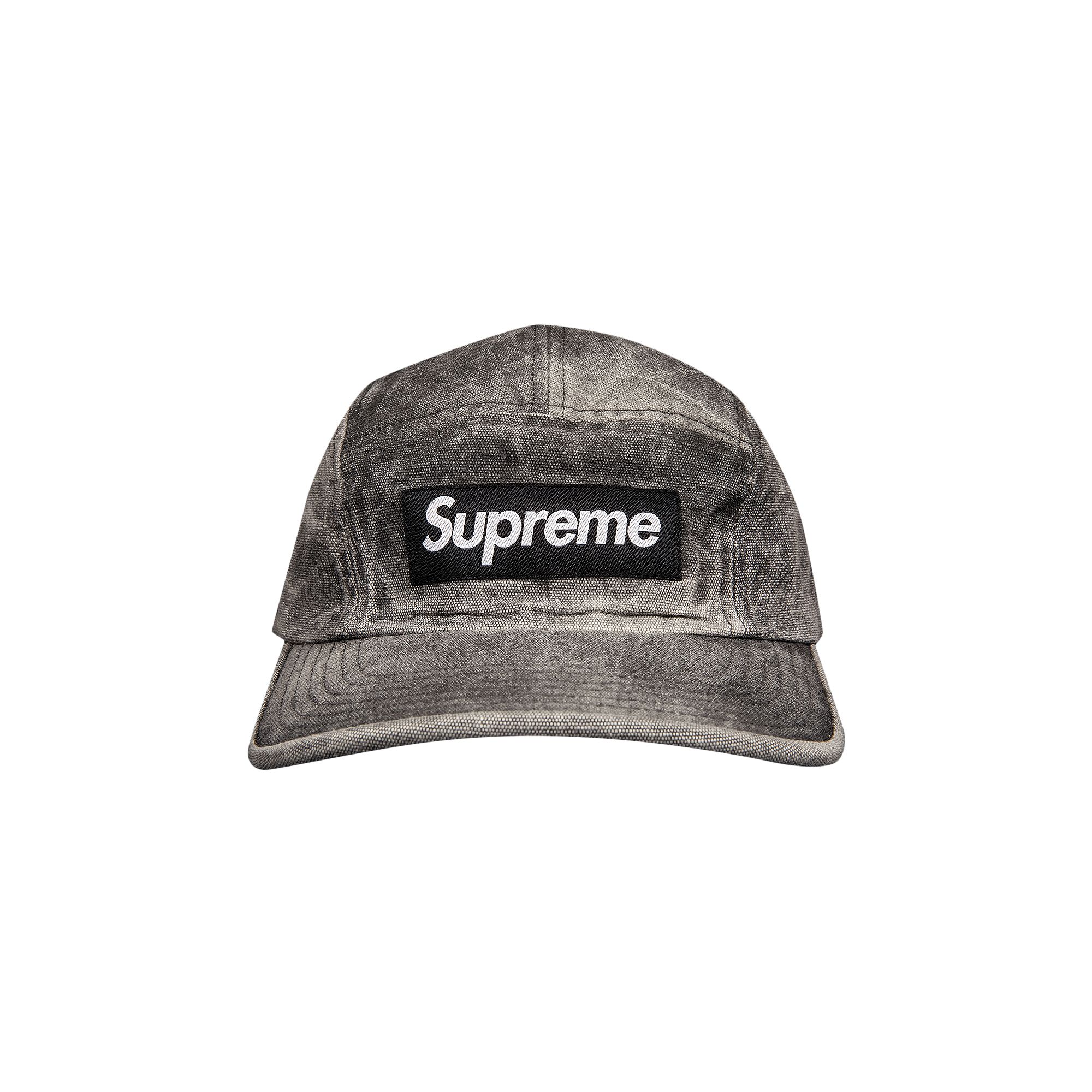 Supreme Spray Canvas Camp Cap 'Black' | Men's Size Onesize