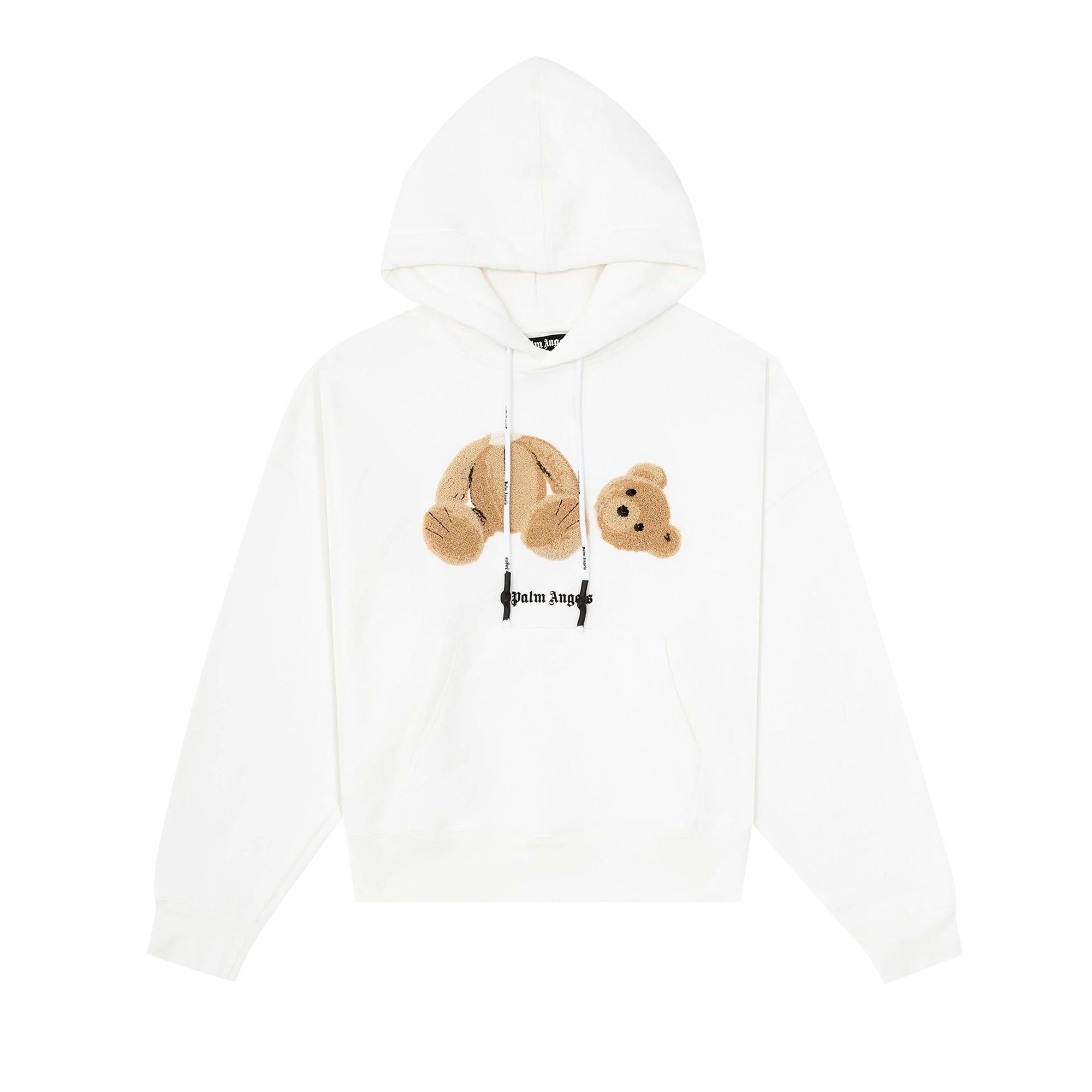 Palm Angels Palm Angels Bear Hoodie 'White/Brown' | Men's Size M