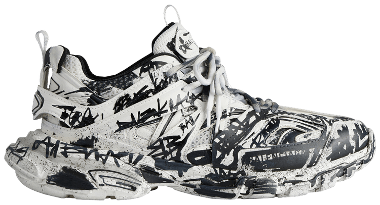 Balenciaga graffiti white hotsell
