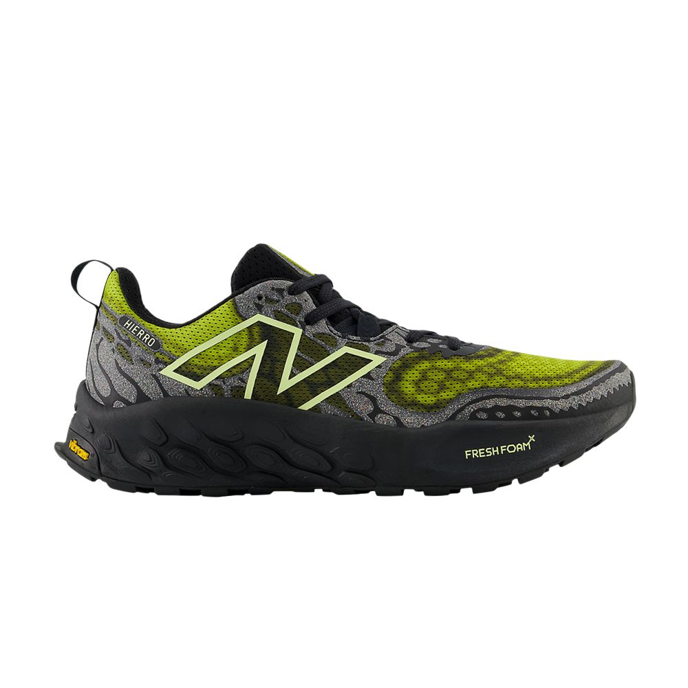 New Balance Fresh Foam X Hierro v8 2E Wide 'Black Tea Tree' | Green | Men's Size 9.5