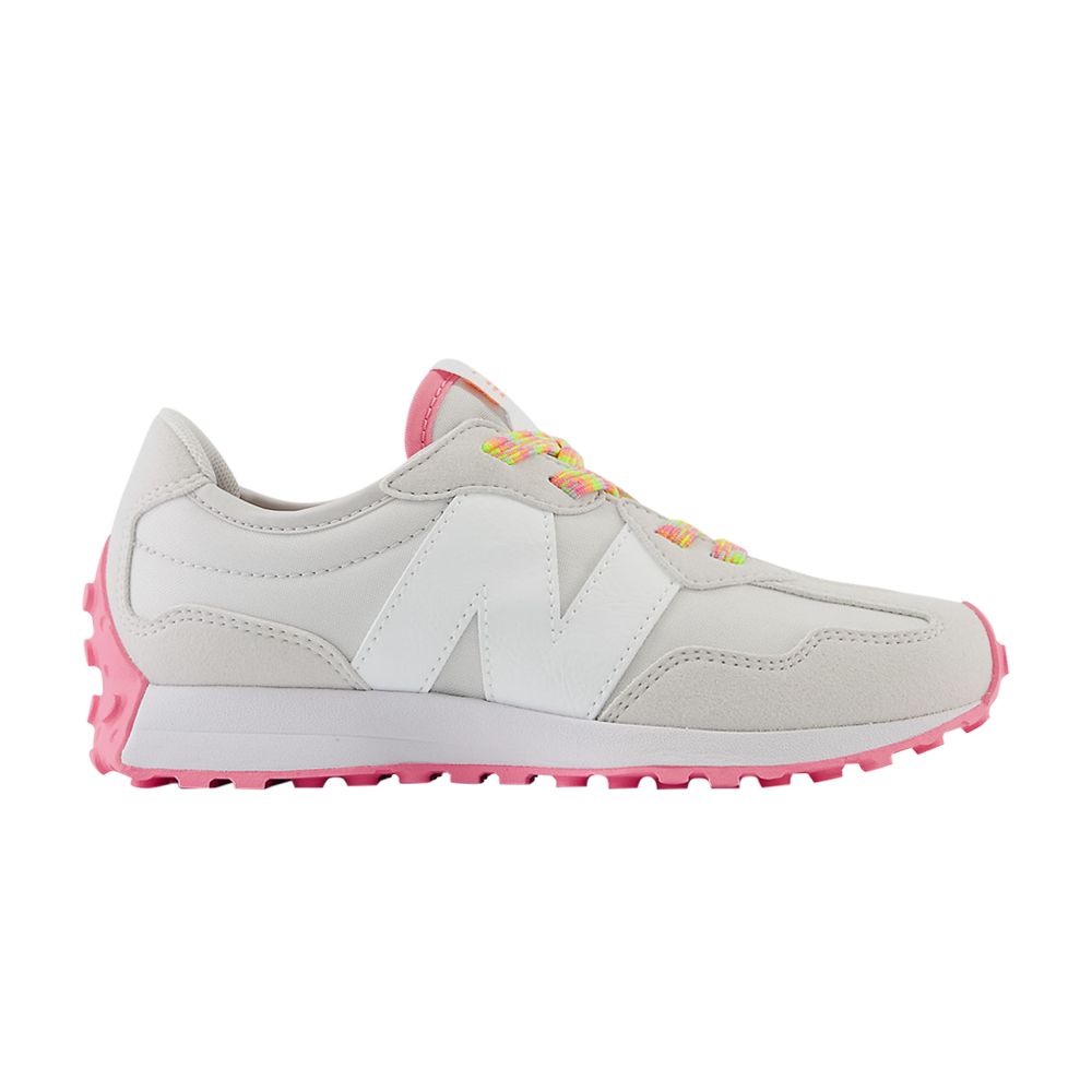 327 Little Kid Wide 'Grey Matter Bright Pink' - PH327LCA-W