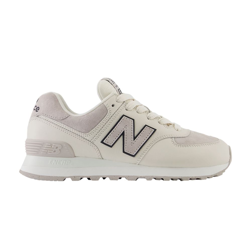 Pre-owned New Balance Wmns 574 'linen Moonrock' | Cream | Women's Size 7.5