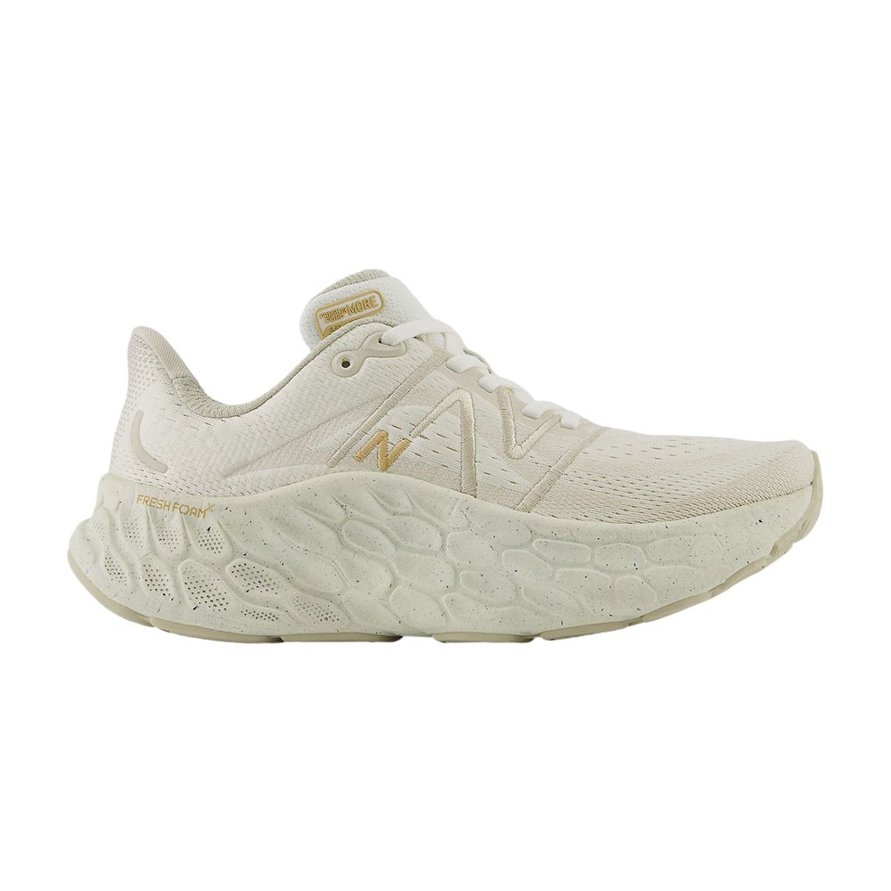 Pre-owned New Balance Wmns Fresh Foam X More V4 Wide 'angora Moonbeam' In Cream