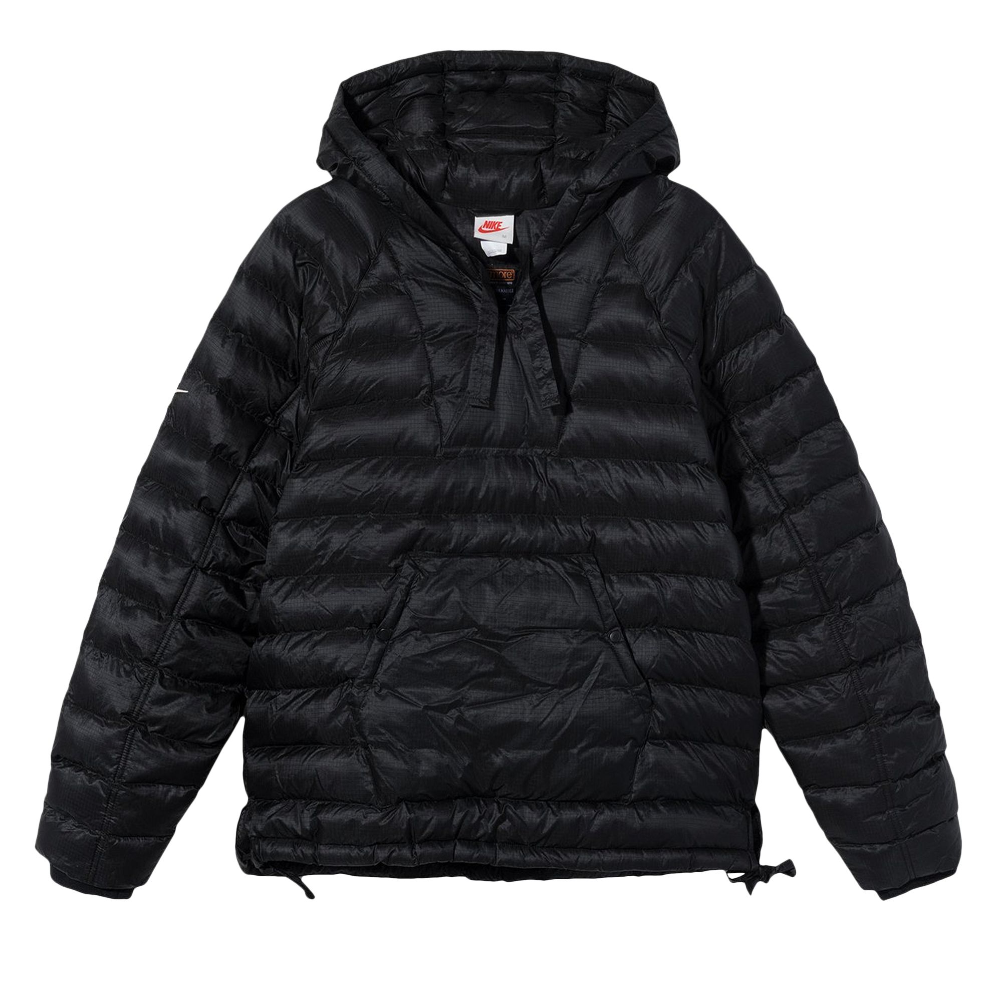 Nike x Stussy Insulated Pullover Jacket 'Black' | Men's Size S