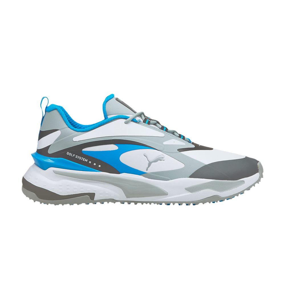 Pre-owned Puma Gs-fast 'white Quarry Ocean Dive' | Grey | Men's Size 8.5 In Gray
