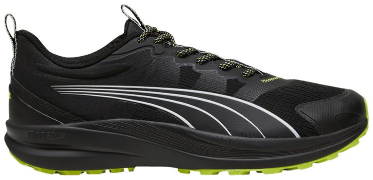 Puma Redeem Pro Trail Black Silver Lime