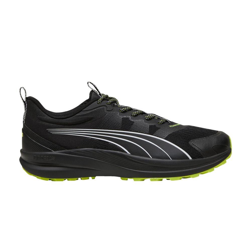 Puma Redeem Pro Trail 'Black Silver Lime' | Men's Size 10.5 - 378770-08