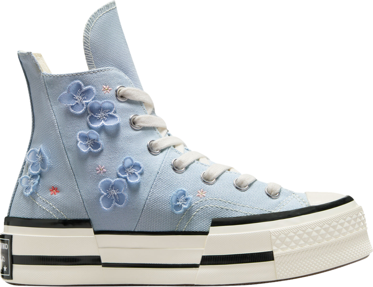 Chuck 70 Plus High 3D Flowers