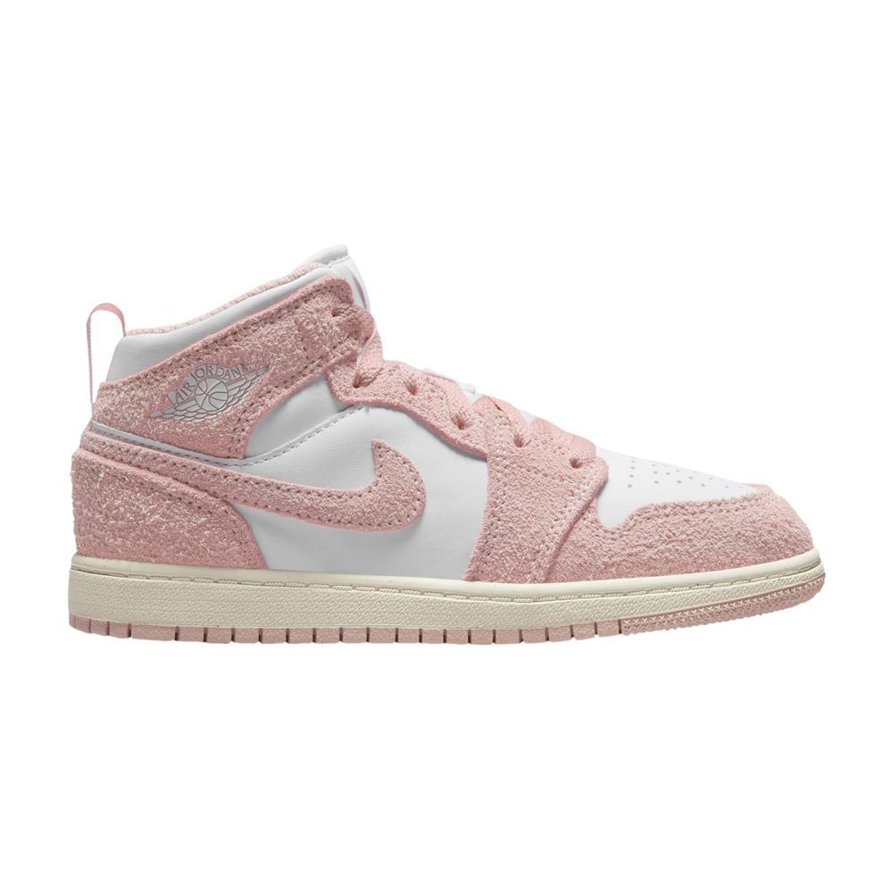 Pre-owned Air Jordan 1 Mid Se Ps 'legend Pink' | Kid's Size 2