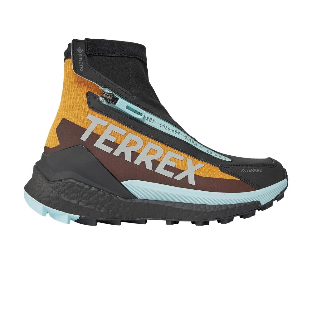 adidas Terrex Free Hiker 'Black Preloved Yellow Aqua' | Men's Size 8.5