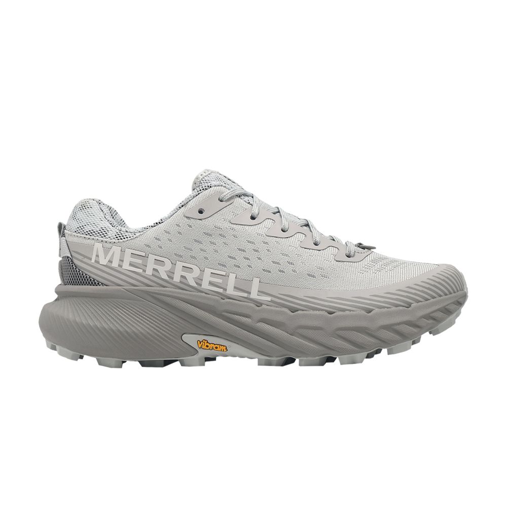 Pre-owned Merrell Wmns Agility Peak 5 'cloud' In Grey