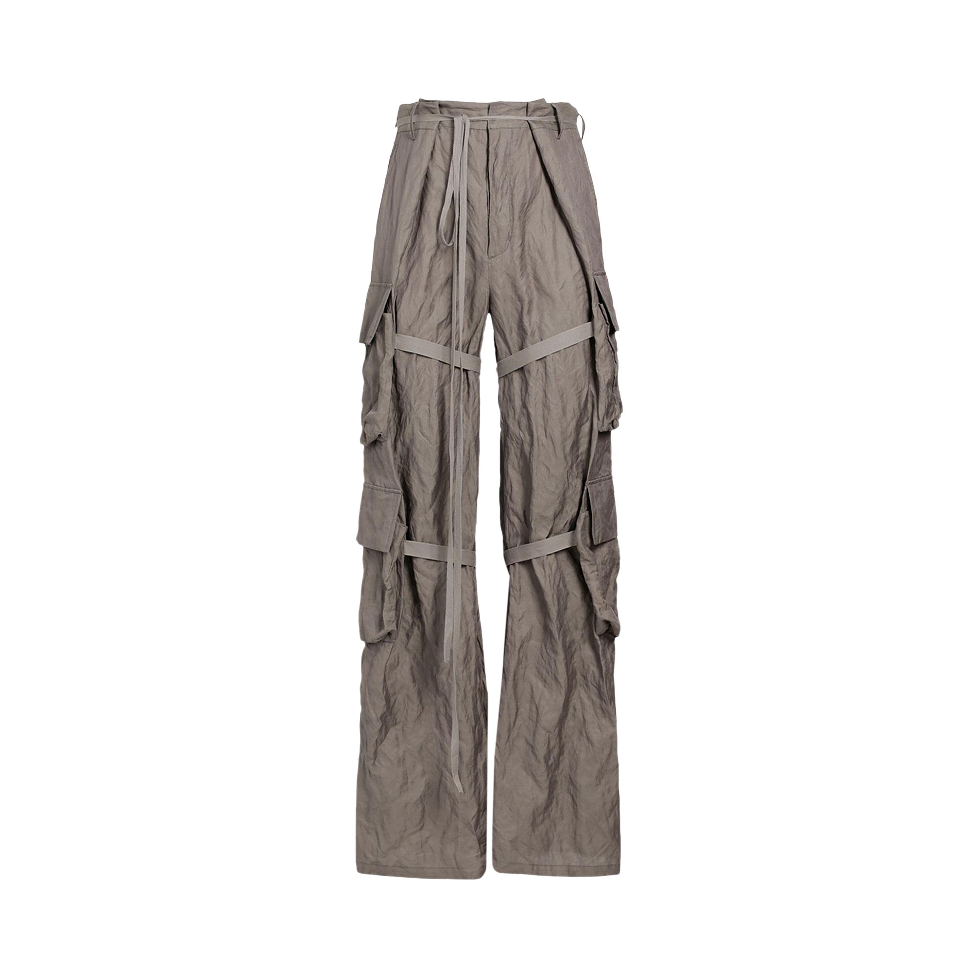Pre-owned Ann Demeulemeester Florimond Cargo Pants 'grey' | Men's Size 56 In Gray