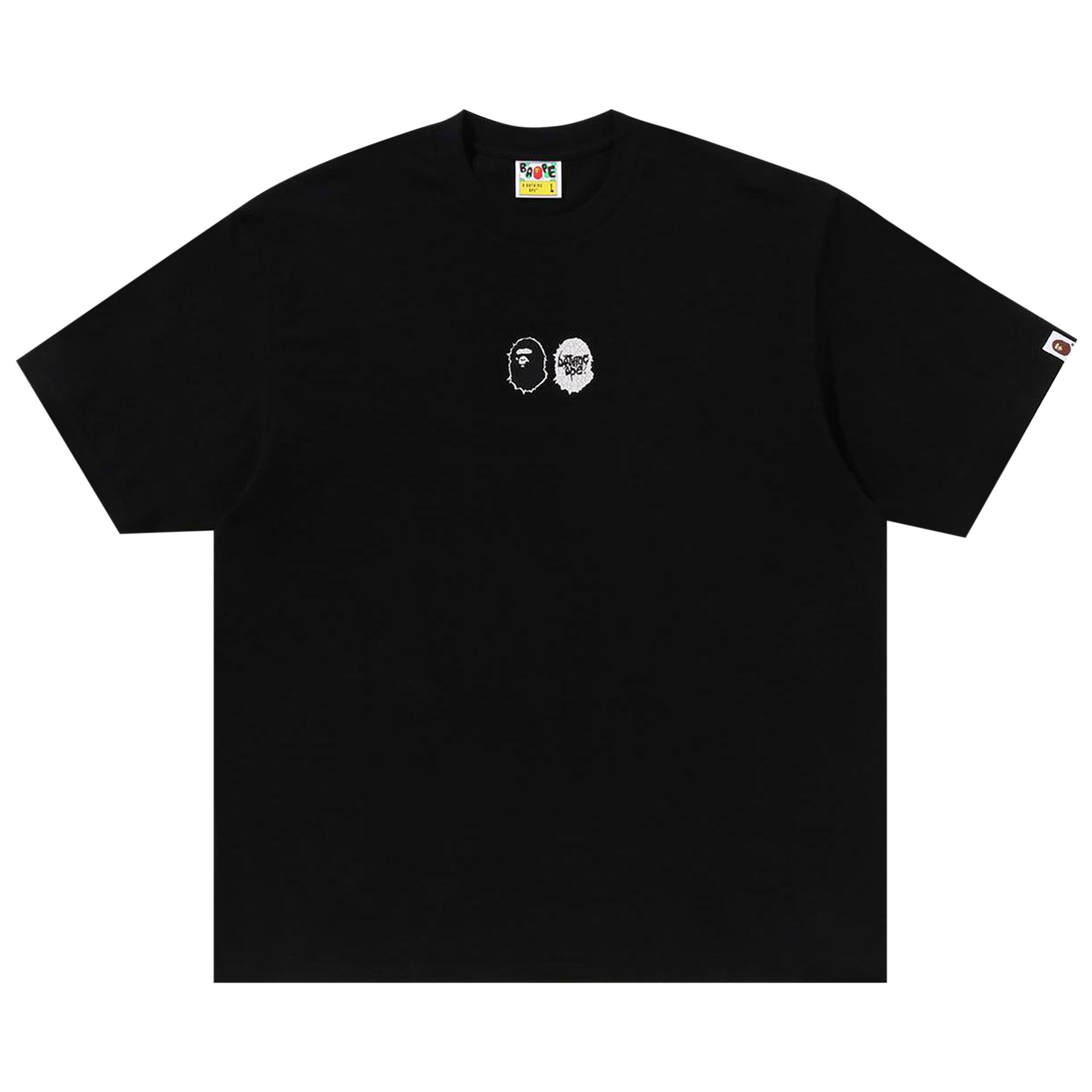 BAPE Mad Ape Graphic Logo Relaxed Fit Tee 'Black' | Men's Size XL