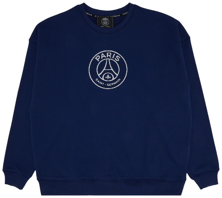 Paris Saint Germain x EDIFICE Japan Garment Dyed Sweatshirt Blue