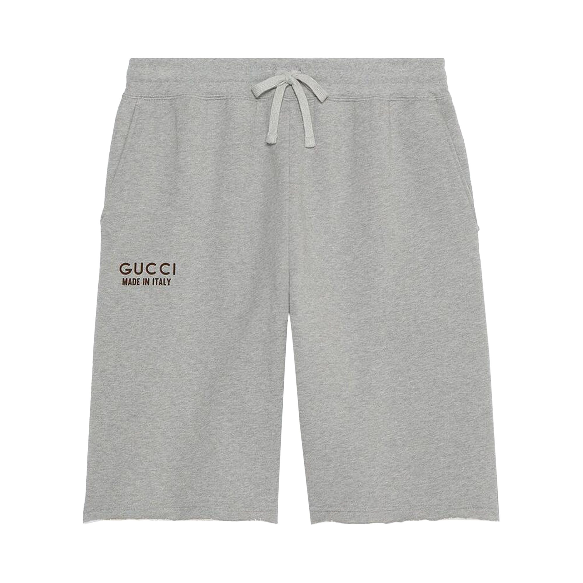 Gucci Short With Print 'Grey Melange' | Men's Size M