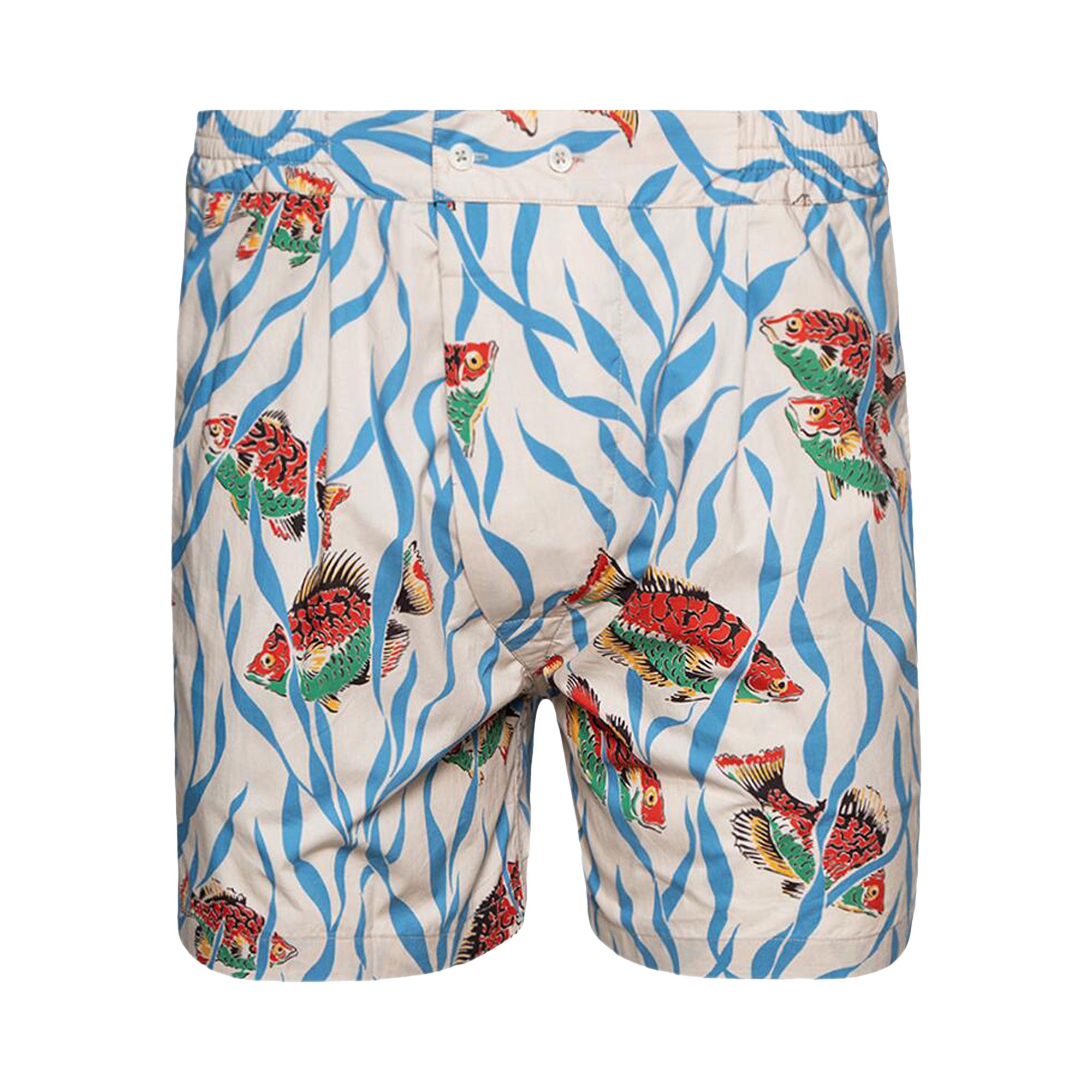 Pre-owned Bode Swimmers Boxers 'white/multicolor' | Men's Size Xl