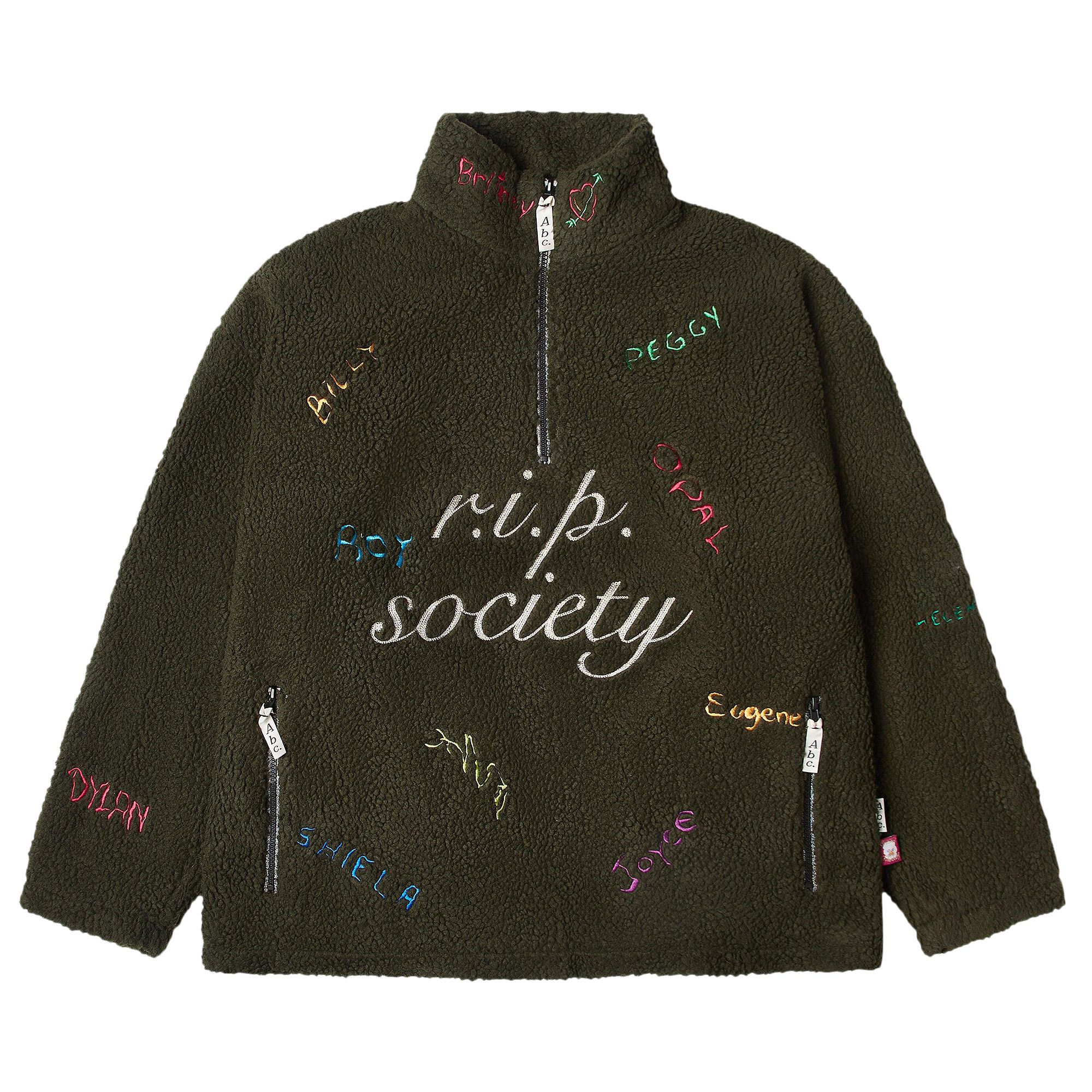 Advisory Board Crystals R.I.P. Society Zip 'Olive' | Green | Men's Size M
