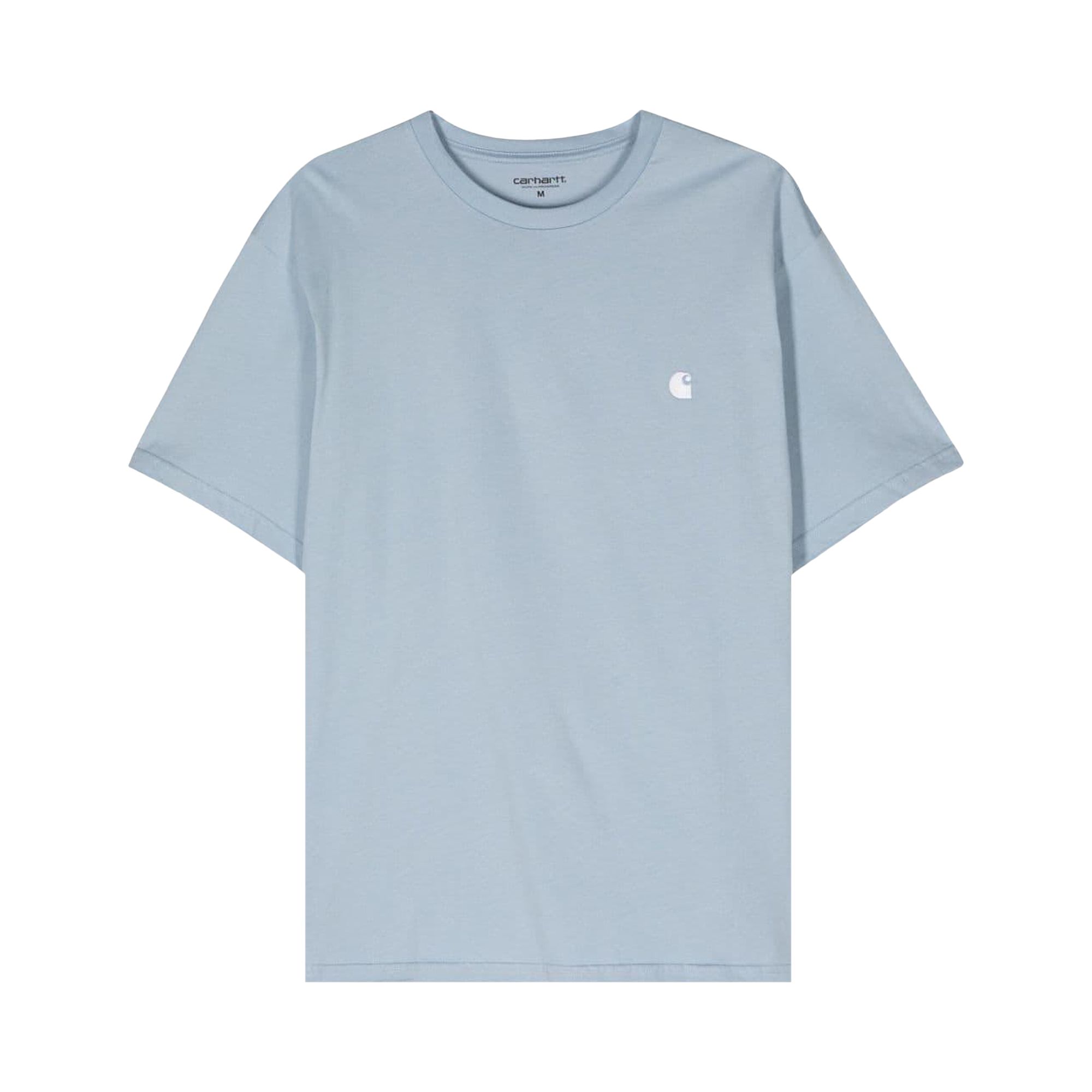 Carhartt WIP Madison T-Shirt 'Frosted Blue/White' | Men's Size L