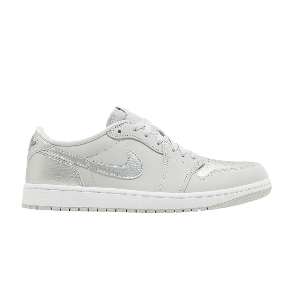 AIR JORDAN AIR JORDAN 1 RETRO LOW OG 'METALLIC SILVER'