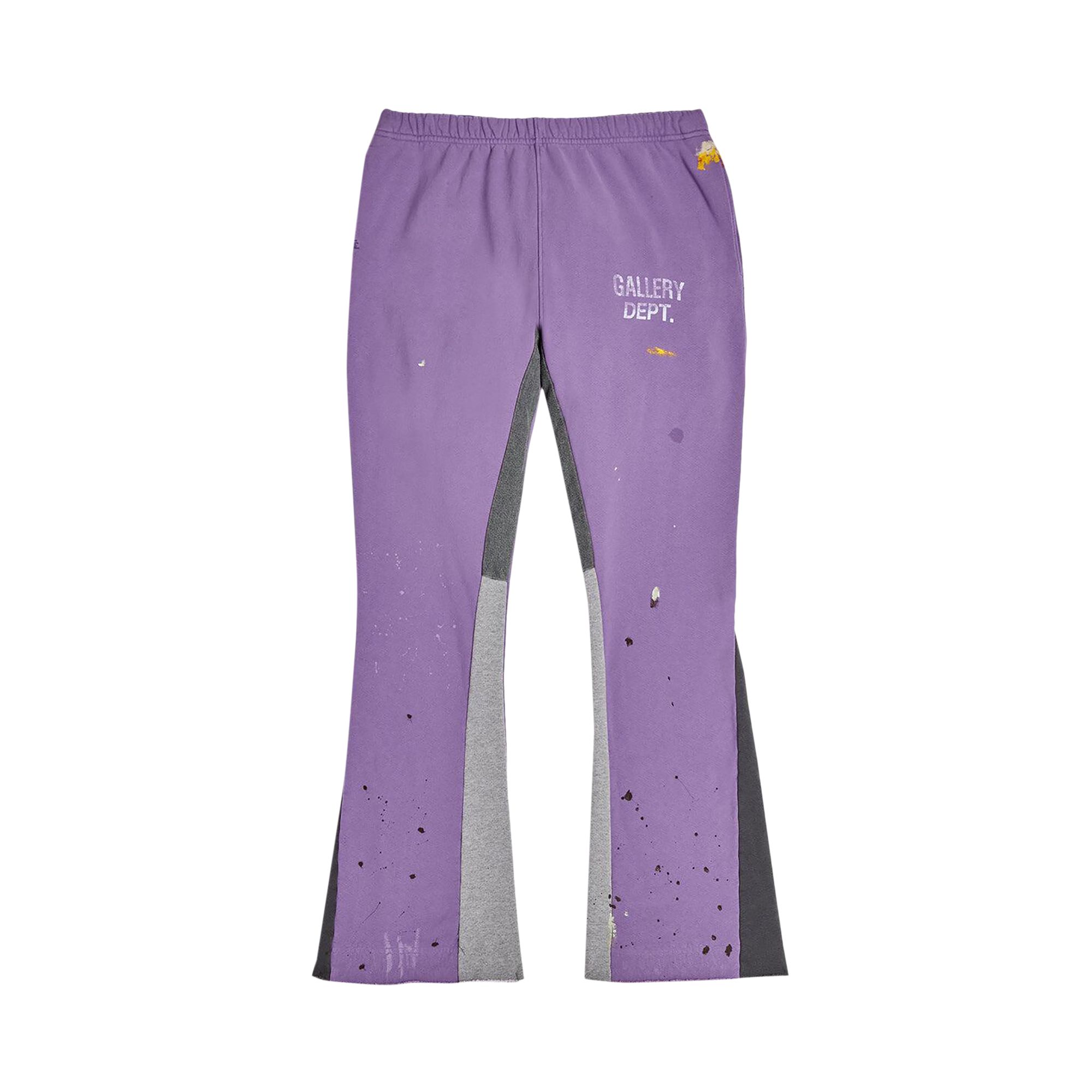 Pre-owned Gallery Dept. Gd Painted Flare Sweatpant 'purple'