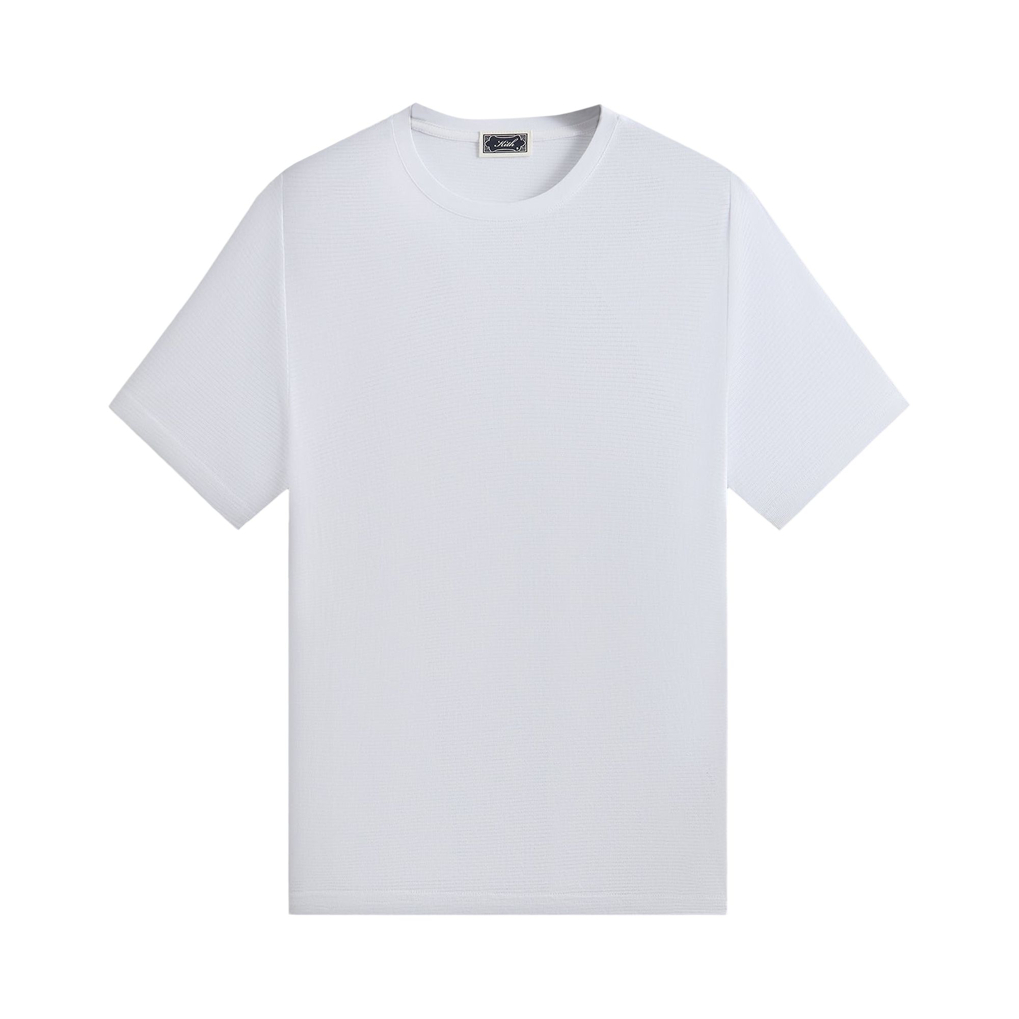 Pre-owned Kith Pointelle Mesh Heathrow Tee 'white' | Men's Size Xl