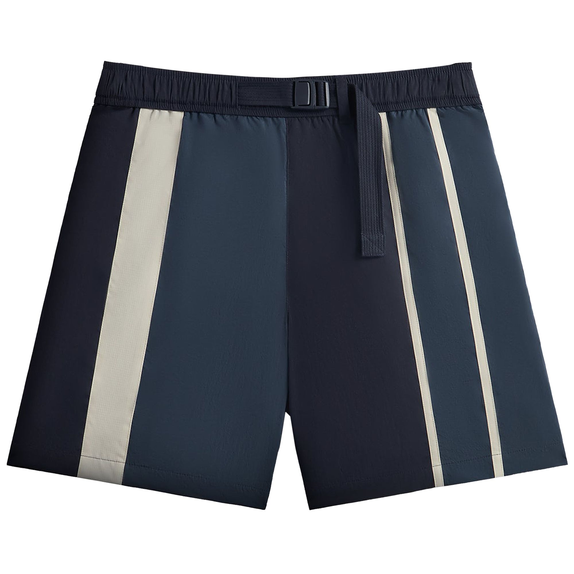 Pre-owned Kith Wrinkle Nylon Mason Short 'wave' In Blue