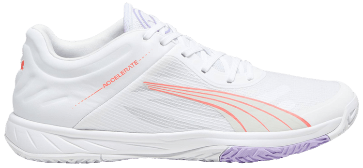 Puma Wmns Accelerate Turbo Court White Fire Orchid Violet