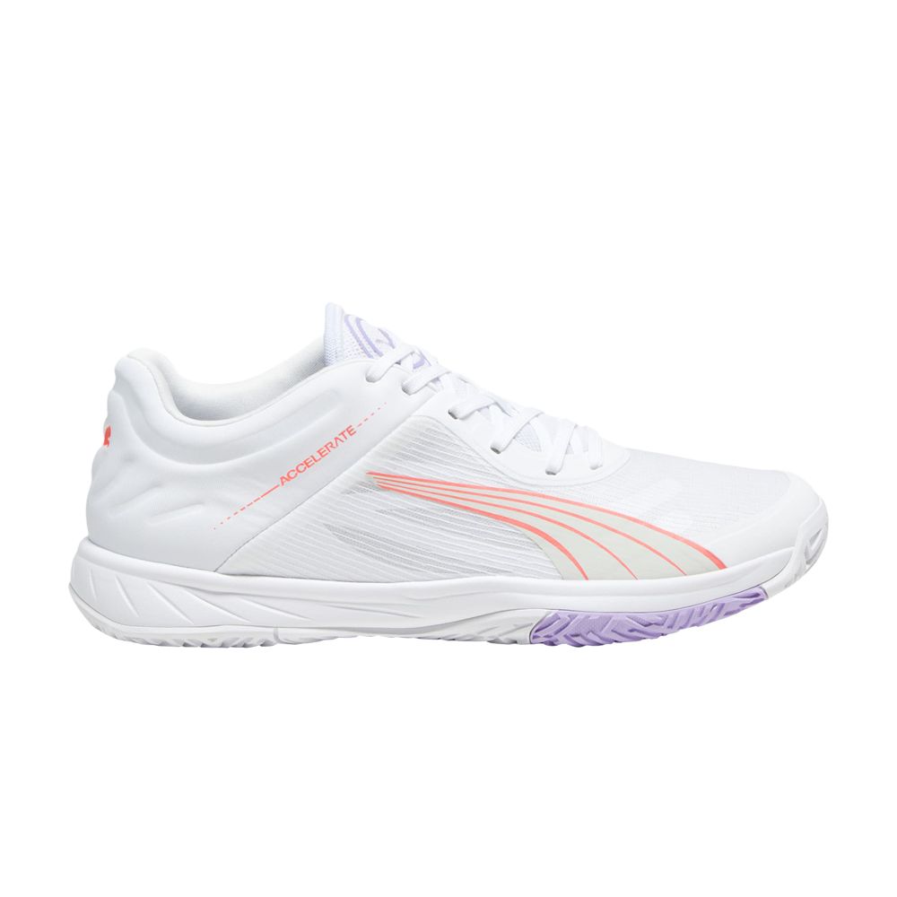 Wmns Accelerate Turbo Court 'White Fire Orchid Violet' - 107474-01