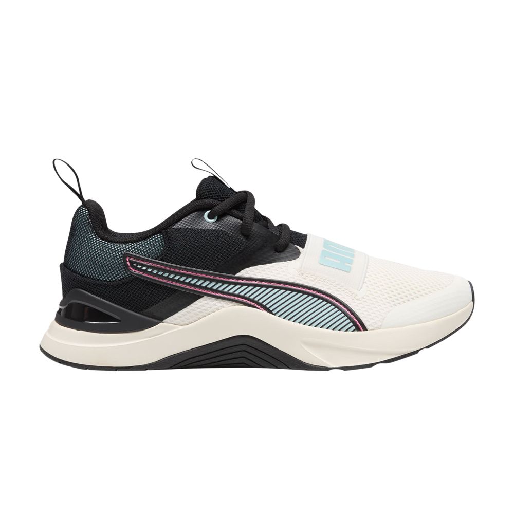 Pre-owned Puma Wmns Prospect 'white Black Turquoise Surf' | Cream | Women's Size 7