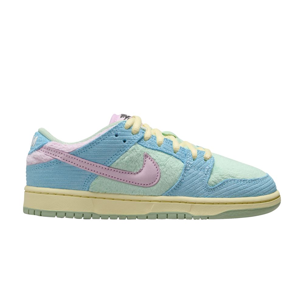 Verdy x Nike Dunk Low SB PS 'Visty' | Blue | Kid's Size 3 - FZ7195-400