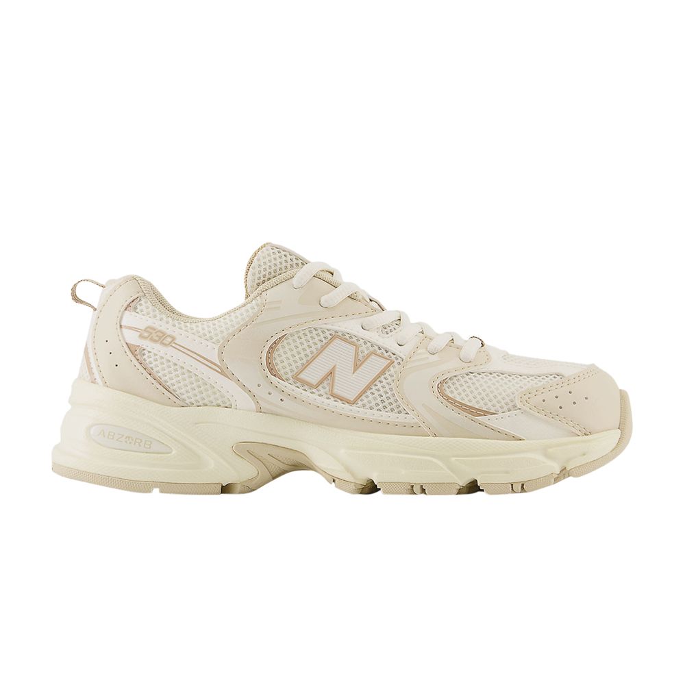 New Balance 530 Big Kid 'Beige Angora' | Cream | Kid's Size 6