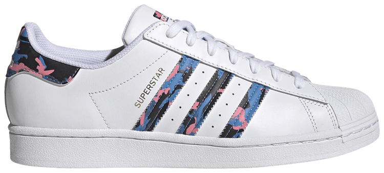 Buy Superstar Blue Pink Camo Stripes GX1934 GOAT