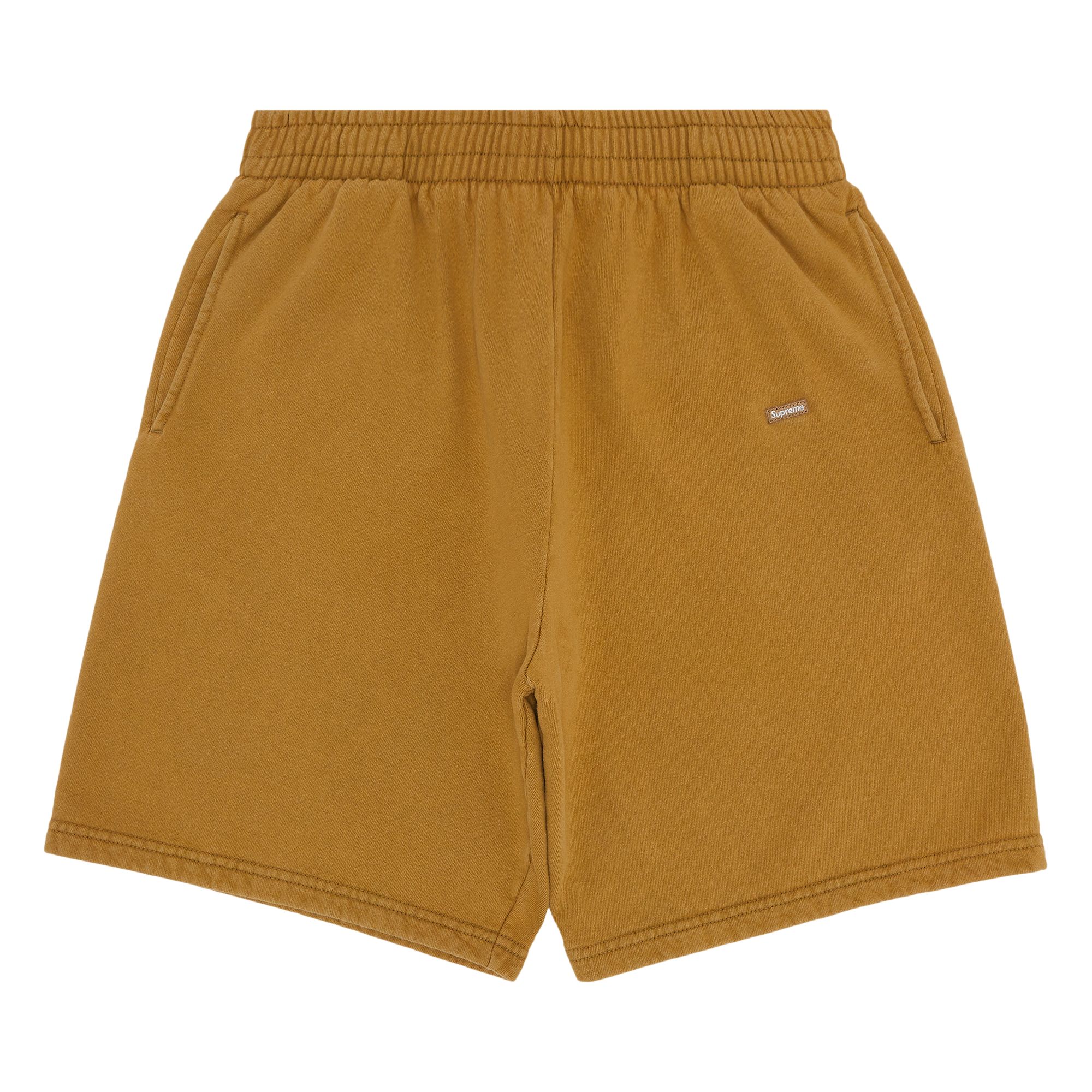 Supreme Overdyed Small Box Sweatshort 'Sand' | Tan | Men's Size M