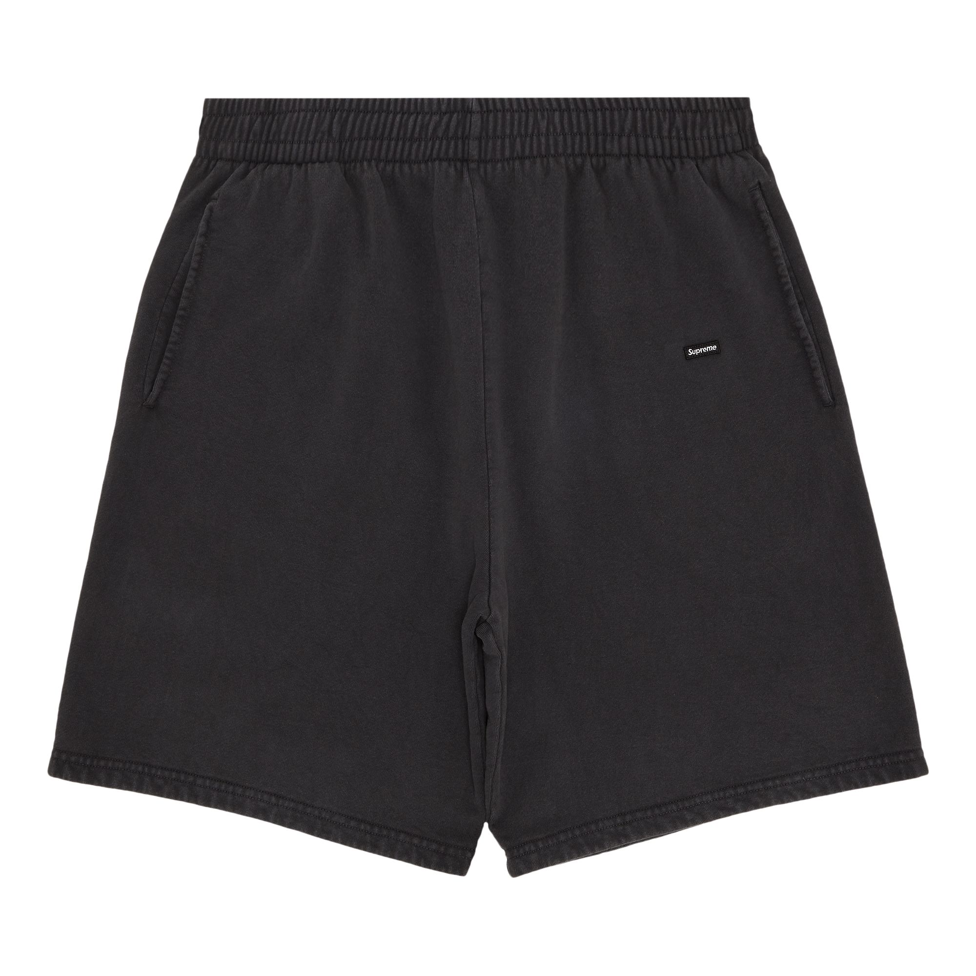 Supreme Overdyed Small Box Sweatshort 'Black' | Men's Size L