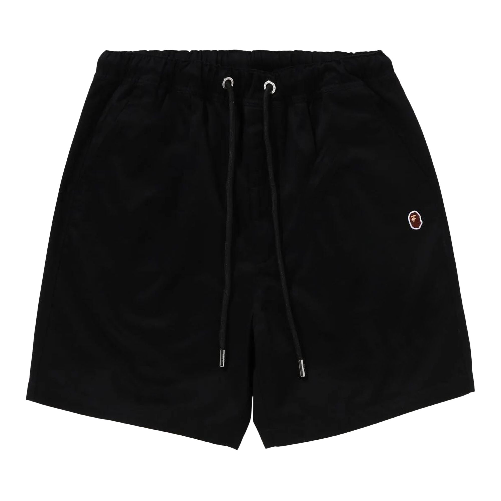 BAPE Ape Head One Point 2 Pleat Easy Chino Shorts 'Black' | Men's Size M