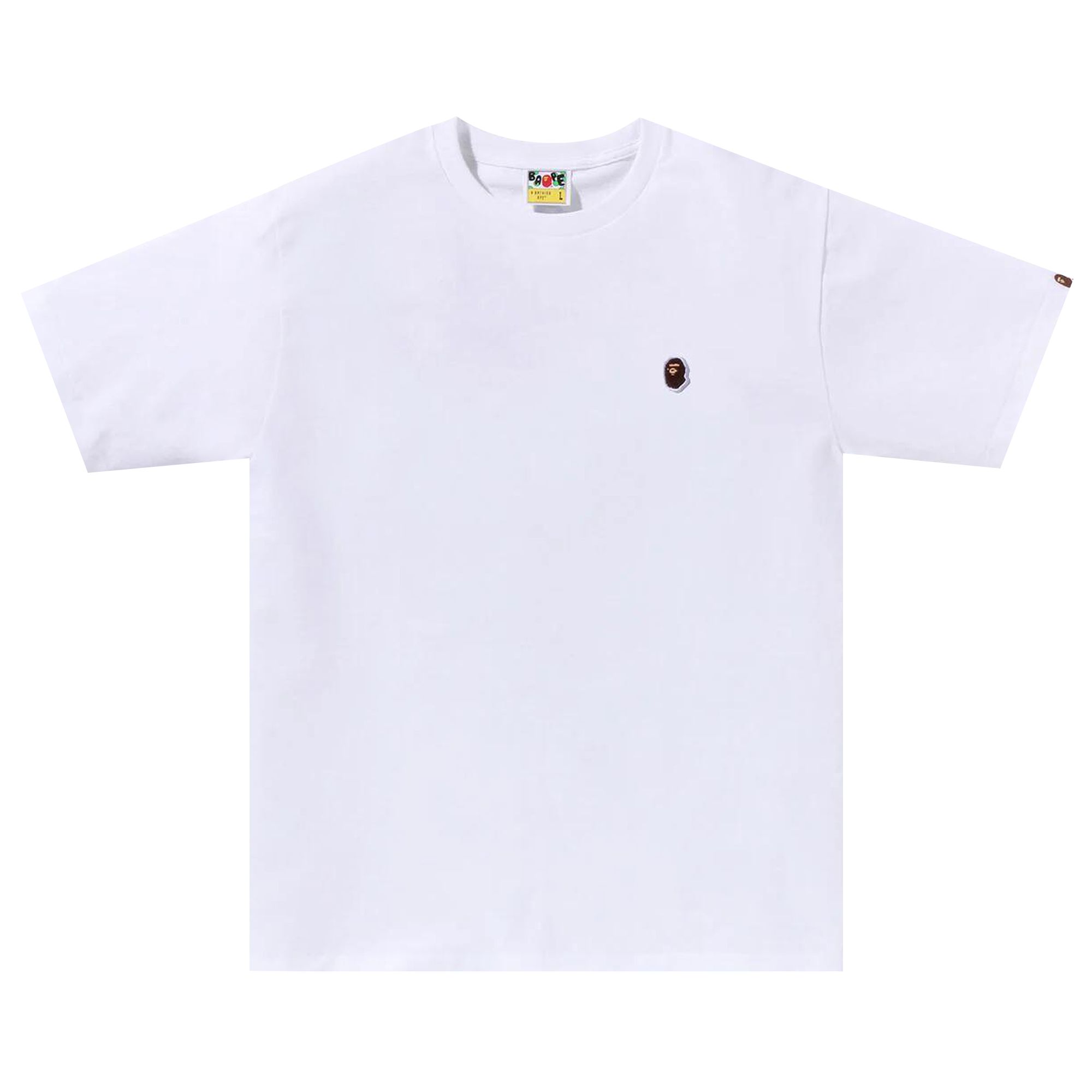 Pre-owned Bape One Point Tee 'white' | Men's Size S