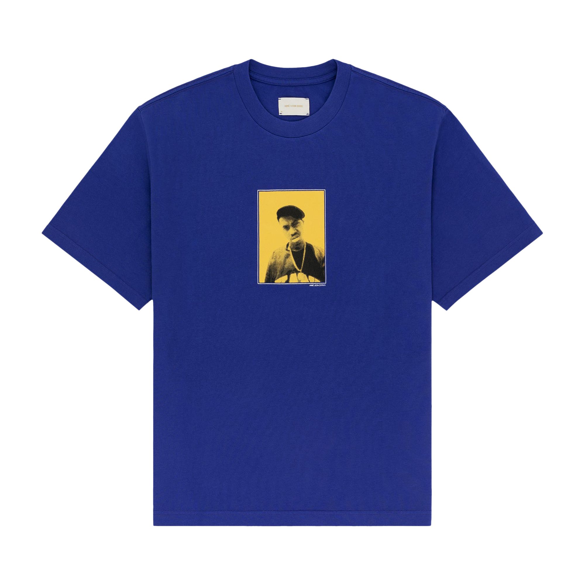 Pre-owned Aimé Leon Dore The Genesis Photo Tee 'royal Blue' | Men's Size Xl