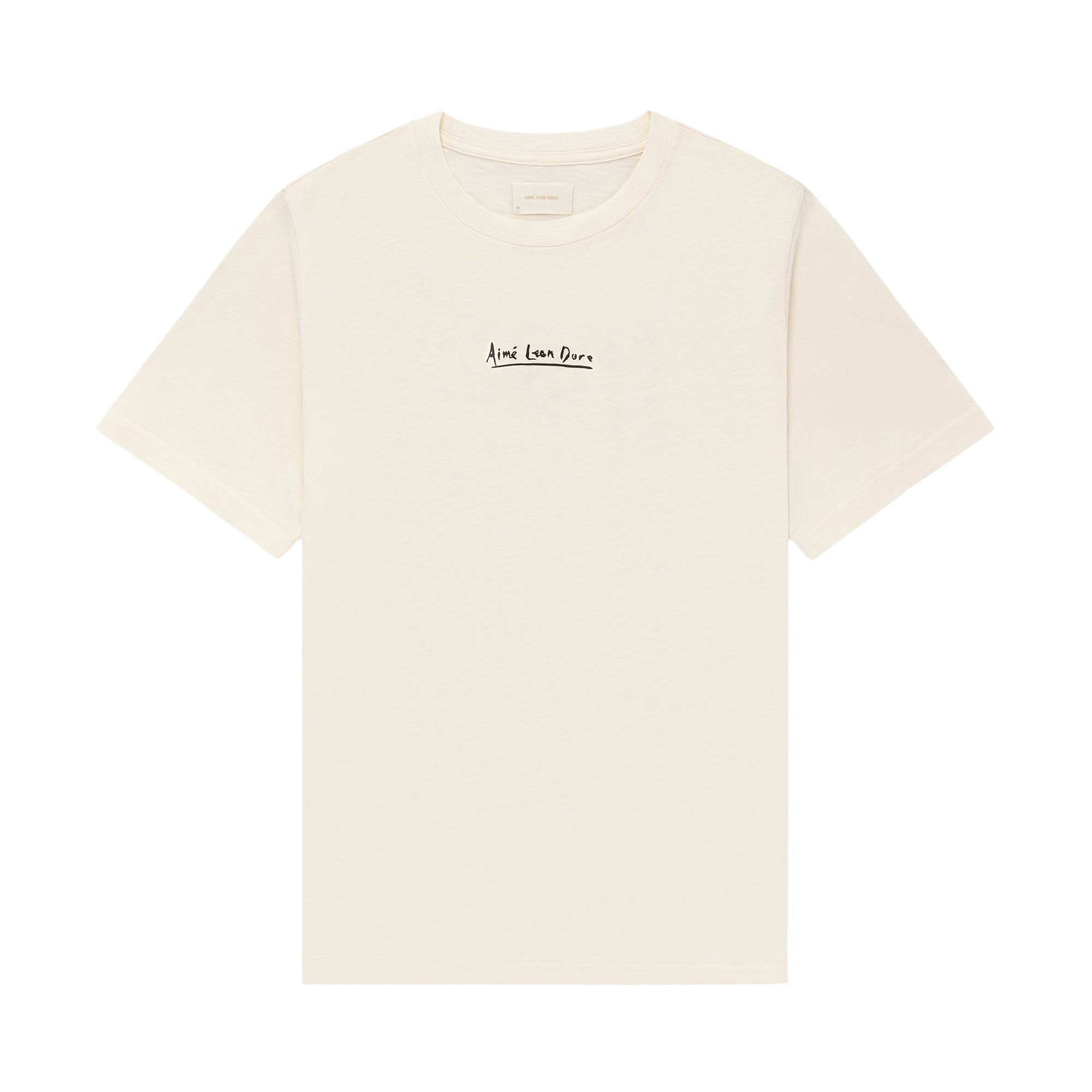 Pre-owned Aimé Leon Dore Hydra Souvenir Tee 'pristine' | Cream | Men's Size M In White