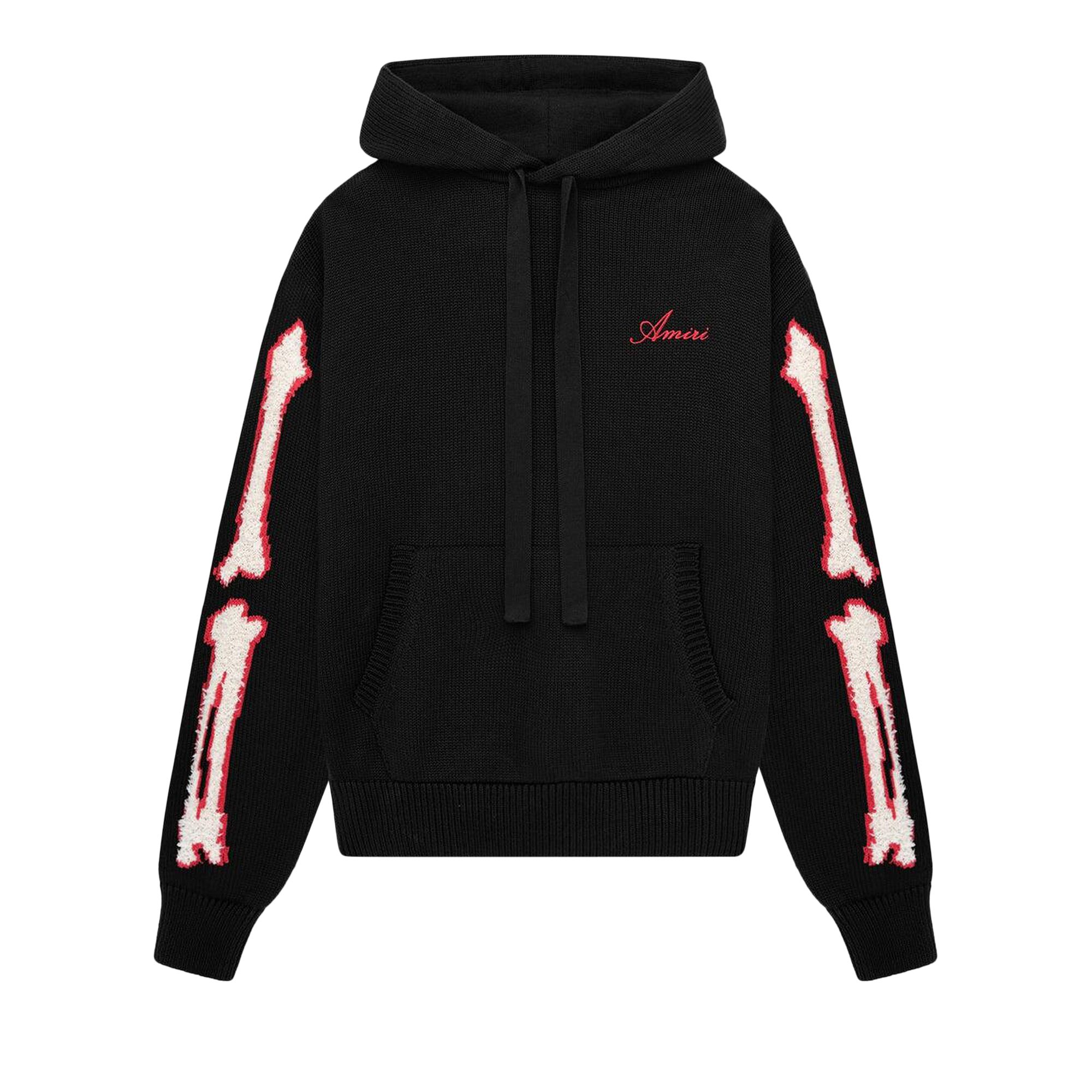 Pre-owned Amiri Bones Hoodie 'black' | Men's Size Xxl