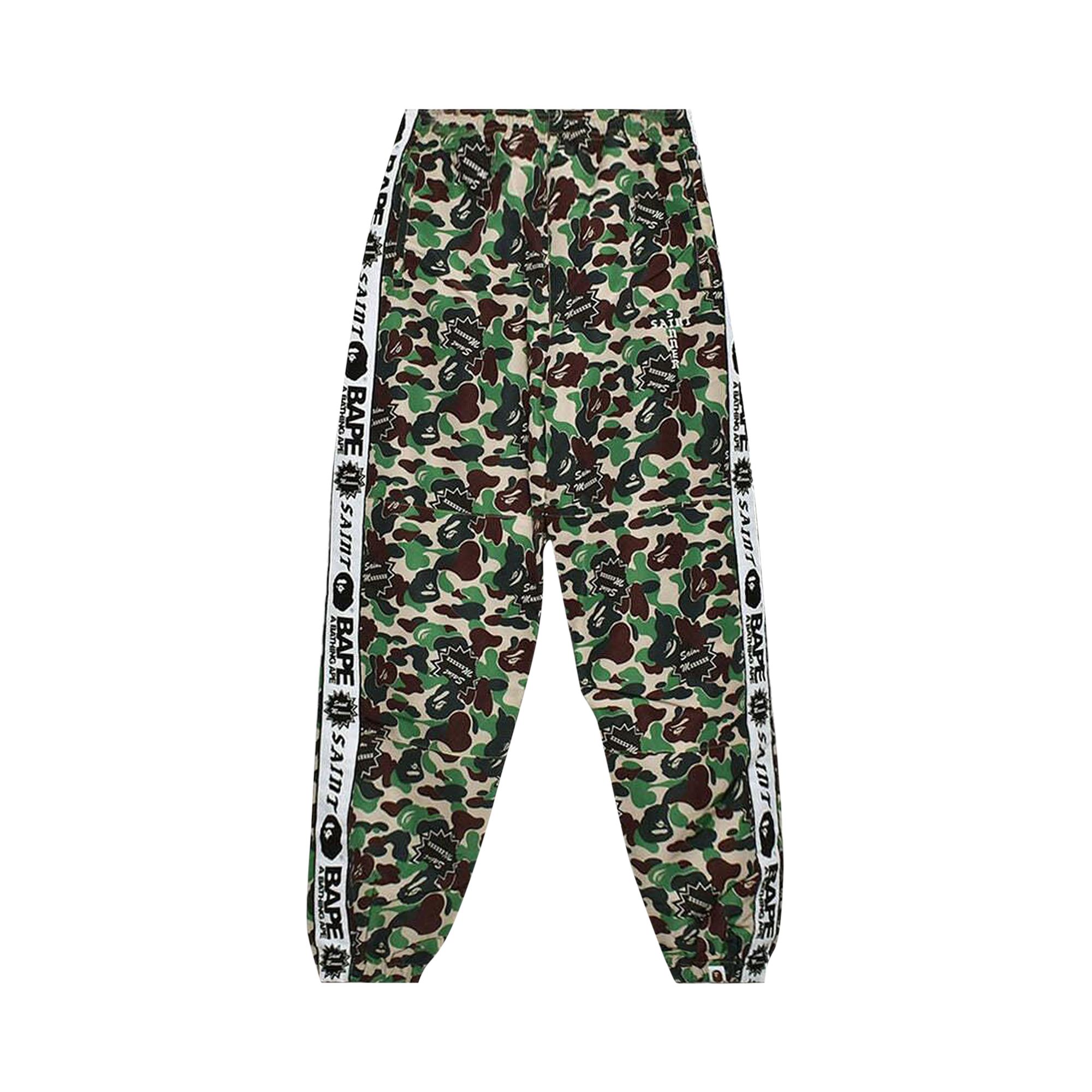 Pre-owned Saint Michael St. Ape Track Pants 'camouflage' | Multi-color | Men's Size Xl