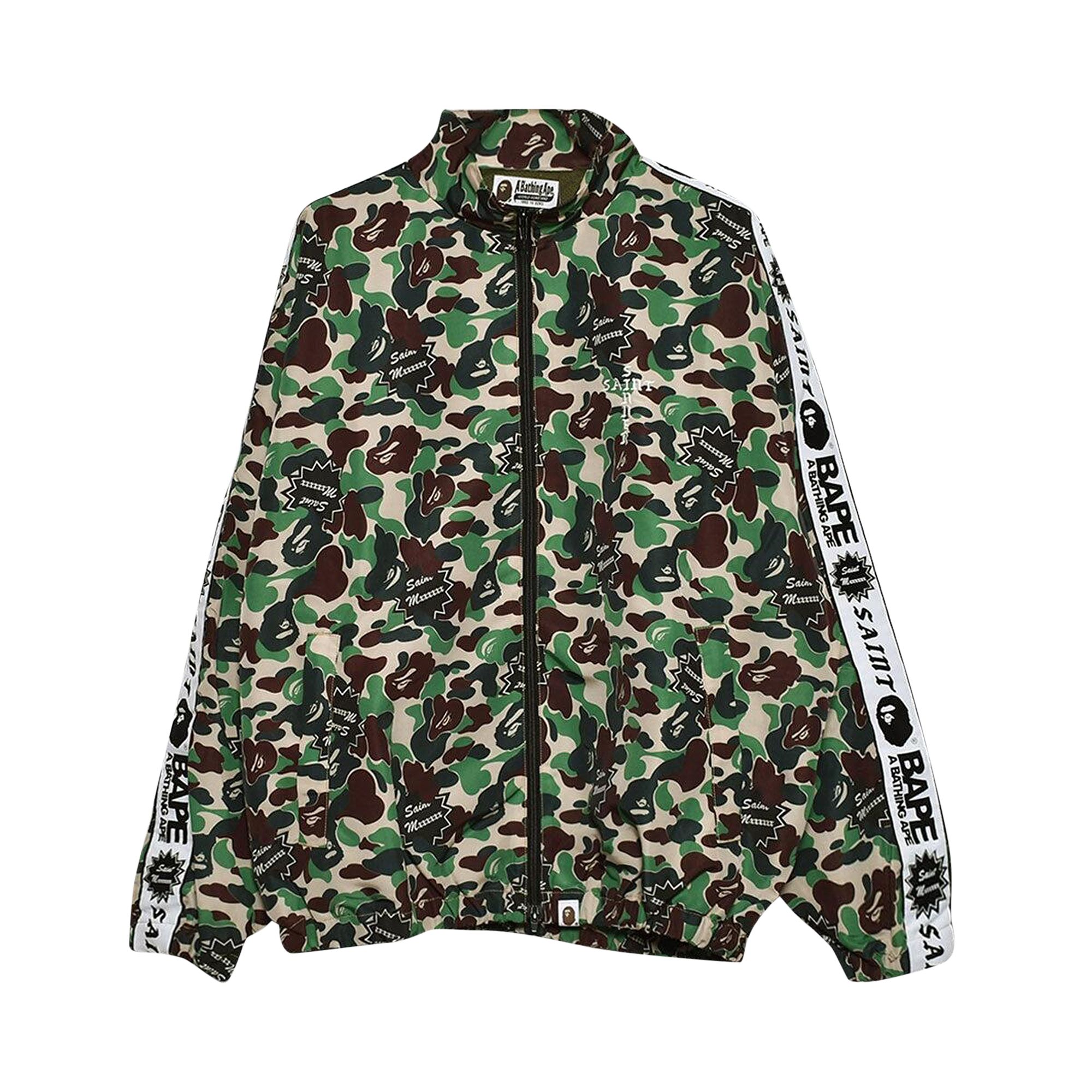 Pre-owned Saint Michael St. Ape Track Jacket 'camouflage' | Multi-color | Men's Size L
