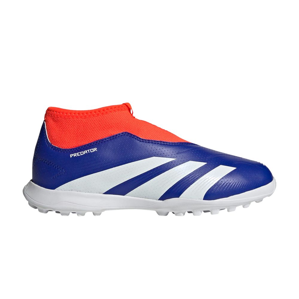 adidas Predator 24 League Laceless TF J 'Marinerush Pack' | Blue | Kid's Size 5