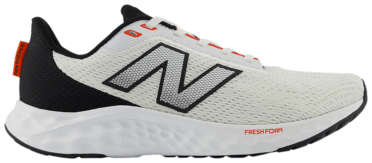 New Balance Fresh Foam Arishi v4 2E Wide White Black Neo Flame