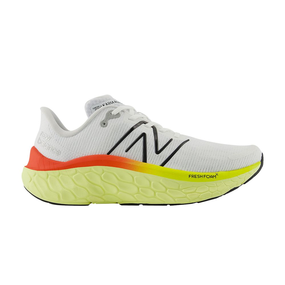 New Balance Fresh Foam X Kaiha Road 2E Wide 'White Black Neo Flame' | Men's Size 9.5 - MKAIRRW1-2E